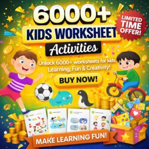 6000+ Kids Worksheets