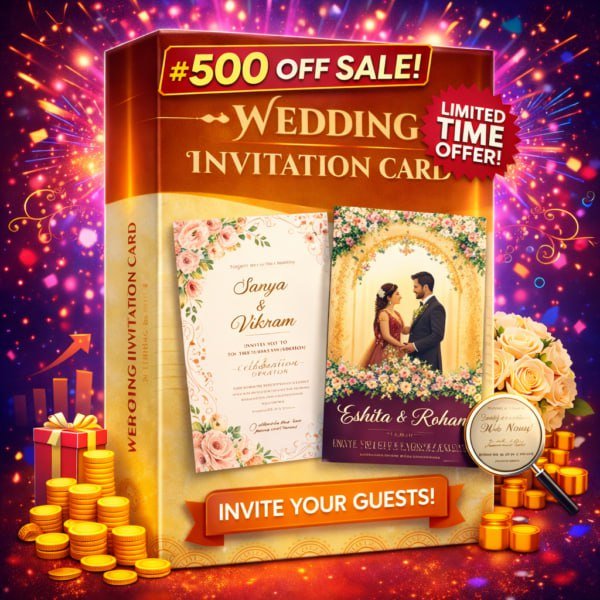 Weeding Invitation card templates