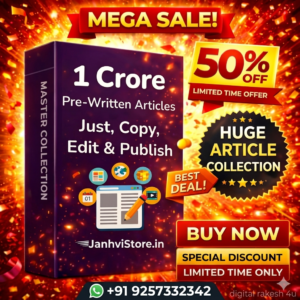 1 Crore Pre-Written Articles Bundle