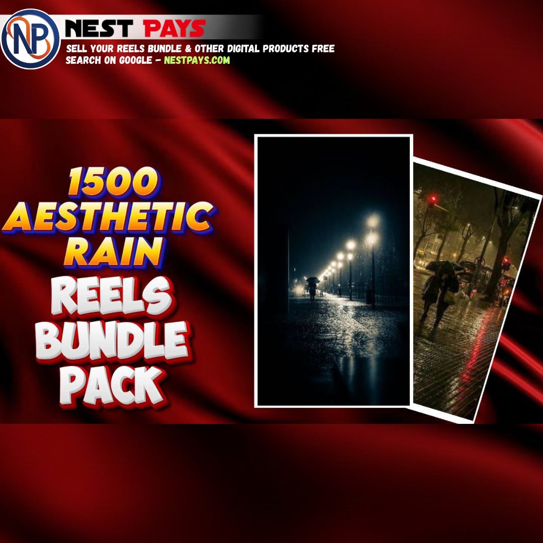 Aesthetic Rain Reels Bundle