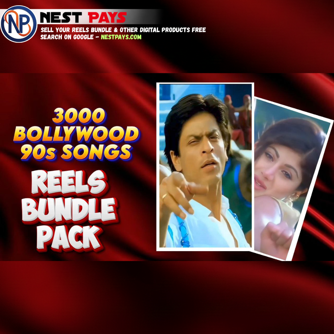 Bollywood 90's Song Reels Pack