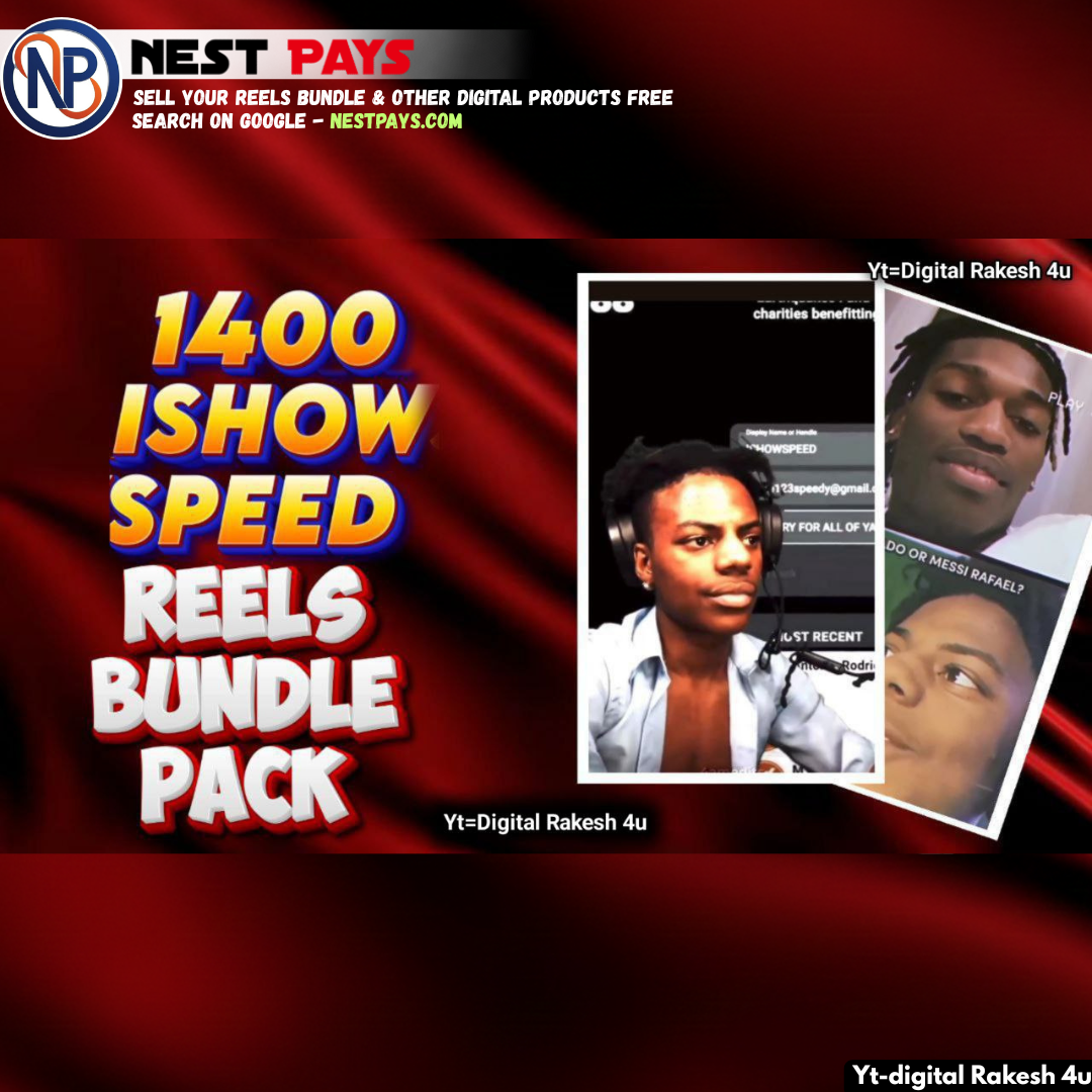 Ishow Speed Reels Bundle