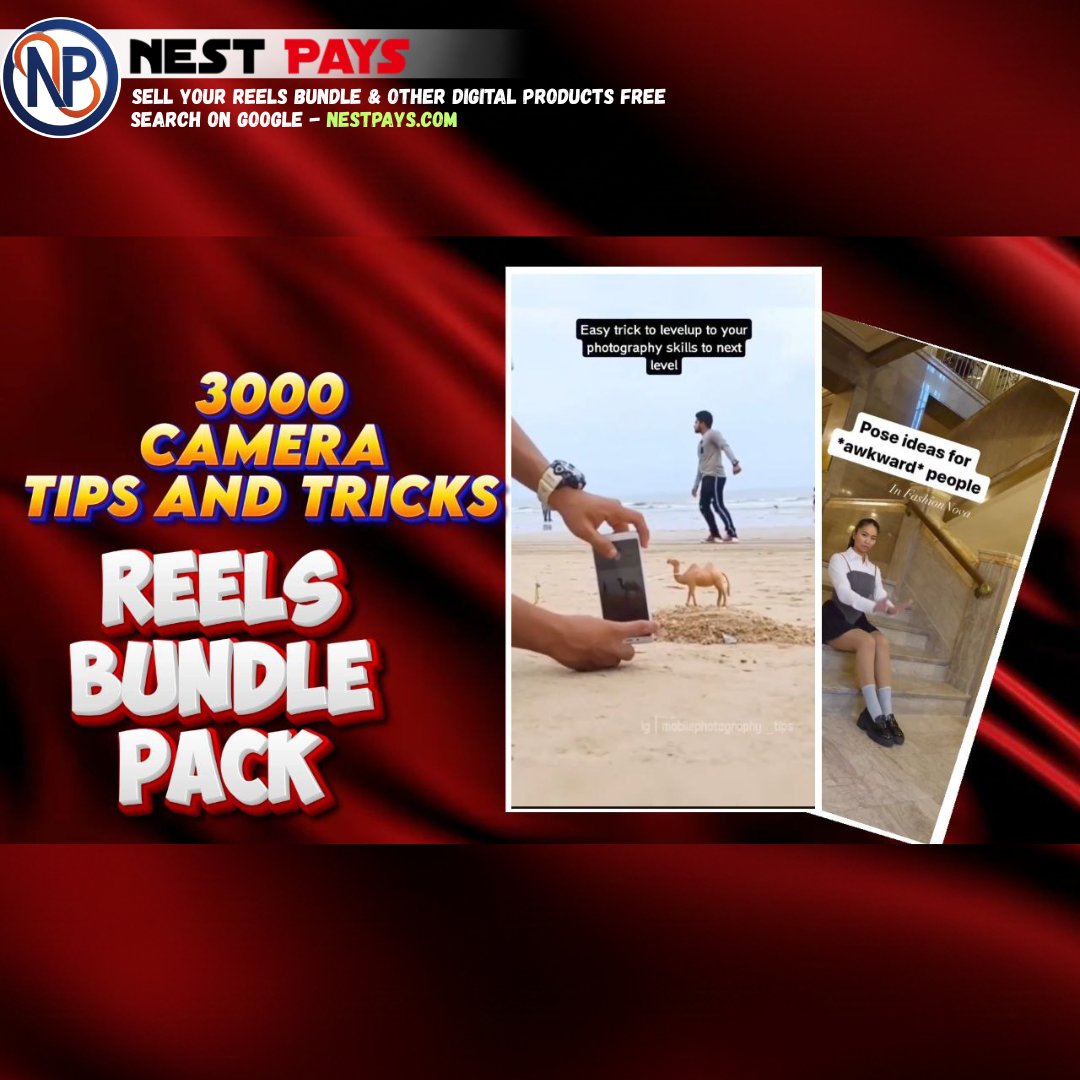 Photography tips & Tricks Reels Bundle