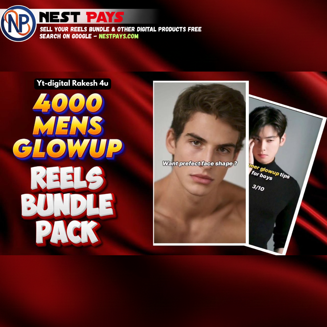 Mens Glowup Reels Pack