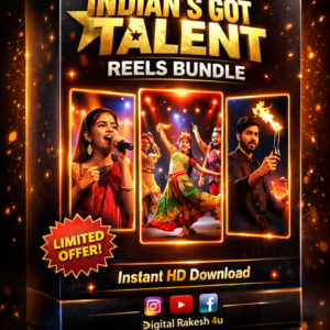 Indian's got talent reels bundle