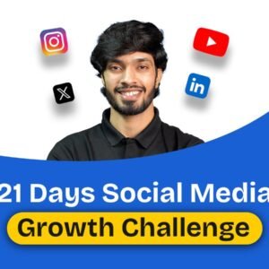 21 Days Social Media Growth Challenge by deepak dahiya